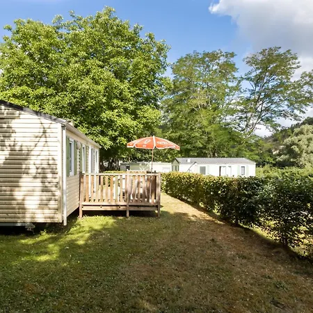 Mobilhome Le Chataignier Дом отдыха Saint-Pompont
