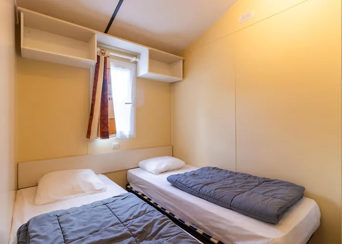 Vakantiehuis Mobilhome Le Chataignier Saint-Pompont