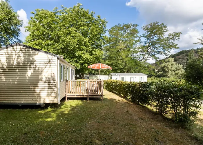 Vakantiehuis Mobilhome Le Chataignier Saint-Pompont